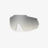 100% Europe RACETRAP Replacement Lens - Low-light Yellow Silver Mirror Sunglasses