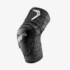 100% FORTIS Knee Guard - Grey Heather/Black Fortis [Level 1]