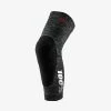 100% TERATEC Knee Guard - Grey Heather/Black