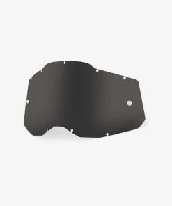 100% Europe Goggle Lenses RACECRAFT2/ACCURI2/STRATA2 Replacement Lens Dark Smoke