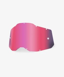 100% Europe RACECRAFT2/ACCURI2/STRATA2 Replacement Lens Pink