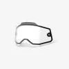 100% Europe RC2/AC2/ST2 Clear Vented Dual Pane Replacement Lens