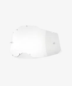 100% Europe ACCURI2/STRATA2 YOUTH Replacement Lens W/Posts Clear