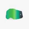 100% Europe ACCURI2/STRATA2 YOUTH Replacement Lens W/Posts Green Mirror/Smoke Goggle Lenses 1 100% Europe ACCURI2/STRATA2 YOUTH Replacement Lens W/Posts Green Mirror/Smoke Goggle Lenses