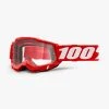 100% Europe ACCURI 2 OTG Goggle Red - Clear Lens 2 100% Europe ACCURI 2 OTG Goggle Red - Clear Lens