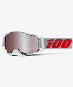 100% Europe ARMEGA Goggle X-Ray - HiPER Silver Lens