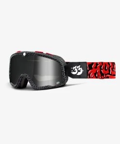 100% Europe BARSTOW Goggle House Ind. Mirror Silver Lens