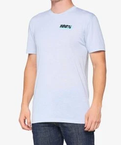 100% Tech Tees JARI Tech Tee Light Grey