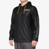 100% Jackets MALA Hooded Snap Jacket Black