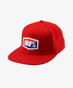 100% OFFICIAL J-Fit Hat - Red