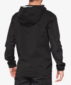 100% HYDROMATIC Jacket Black Weather Gear