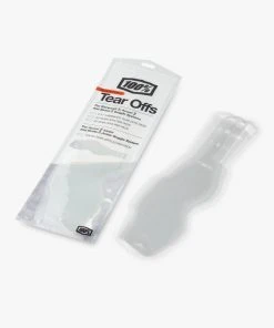 100% Europe RACECRAFT2/ACCURI2/STRATA2 Youth Standard Tear-Offs 20PK