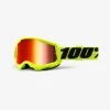 100% STRATA 2 Goggle Fluo Yellow Strata2
