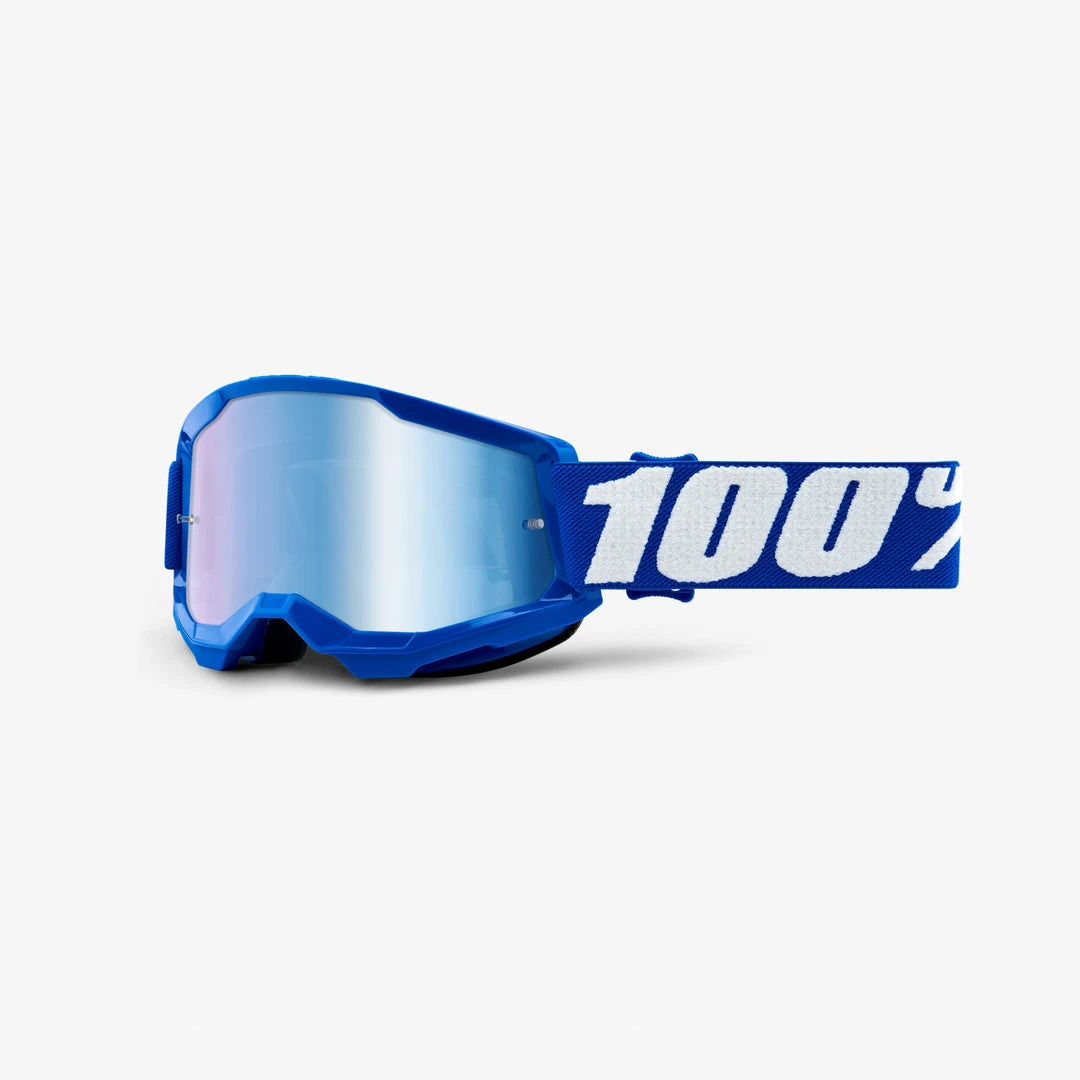 100% STRATA 2 Youth Goggle Blue 3 100% STRATA 2 Youth Goggle Blue