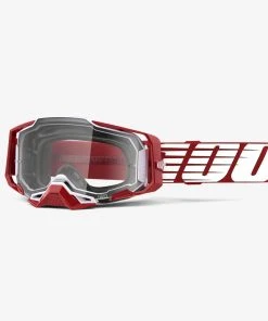 100% ARMEGA Goggle Oversized Deep Red