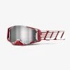 100% ARMEGA Goggle Oversized Deep Red