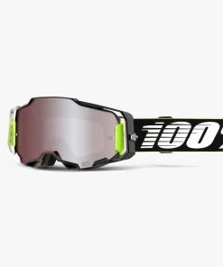 100% Europe ARMEGA Goggle RACR HiPER Silver Mirror Lens