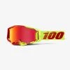 100% ARMEGA Goggle Solaris - HiPER Red Mirror Lens