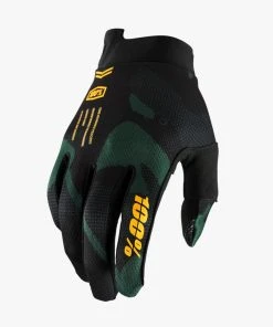 100% ITRACK Glove - Sentinel Black Gloves