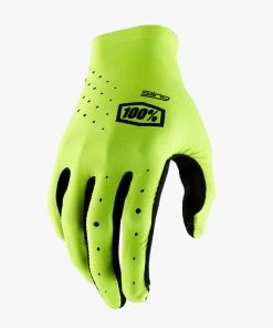 100% SLING MX Gloves Fluo Yellow