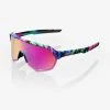 100% Europe S2® - Peter Sagan LE Soft Tact Tie Dye - Purple Multilayer Mirror Lens Sunglasses