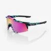 100% Europe SPEEDCRAFT® - Peter Sagan LE Soft Tact Tie Dye - Purple Multilayer Mirror Lens