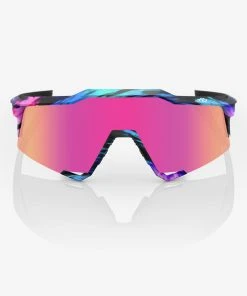100% Europe SPEEDCRAFT® - Peter Sagan LE Soft Tact Tie Dye - Purple Multilayer Mirror Lens