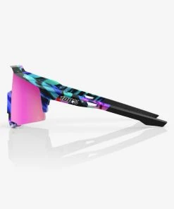 100% Europe SPEEDCRAFT® - Peter Sagan LE Soft Tact Tie Dye - Purple Multilayer Mirror Lens