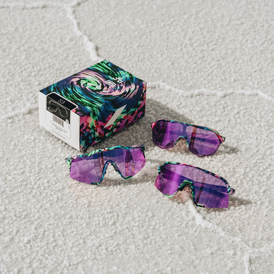 100% Europe S3™ - Peter Sagan LE Soft Tact Tie Dye - Purple Multilayer Mirror Lens Sunglasses 8 100% Europe S3™ - Peter Sagan LE Soft Tact Tie Dye - Purple Multilayer Mirror Lens Sunglasses