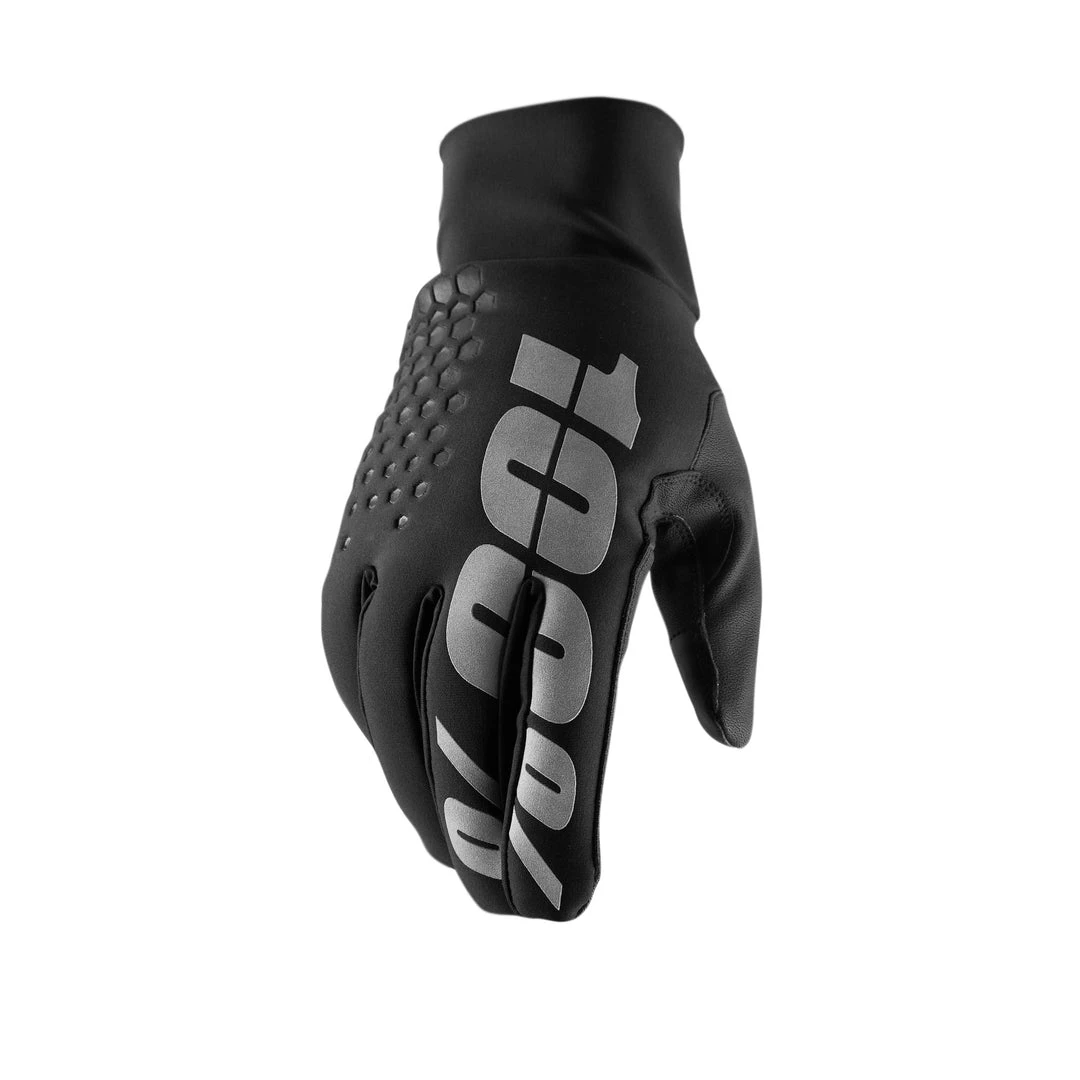 100% Gloves HYDROMATIC BRISKER Glove - Black 3 100% Gloves HYDROMATIC BRISKER Glove - Black