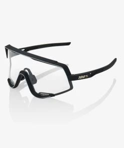 100% Europe Sunglasses GLENDALE - Soft Tact Black - Smoke Lens - SP21