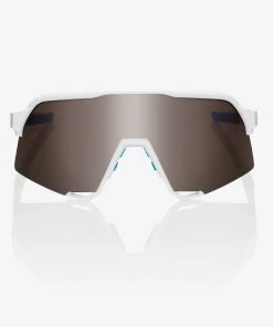 100% Europe S3 - BORA Hans Grohe Team White - HiPER Silver Mirror Lens