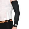 100% EXCEEDA Arm Sleeve Solid Black Men's Lycra