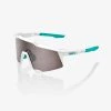 100% Europe Speedcraft - BORA Hans Grohe Team White - HiPER Silver Mirror Lens Sunglasses