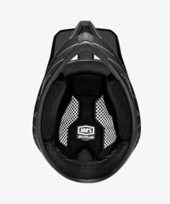 100% STATUS Helmet ESSENTIAL Black Full Face
