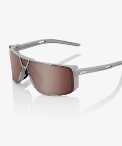 100% Europe EASTCRAFT Soft Tact Cool Grey HiPER Crimson Silver Mirror Lens