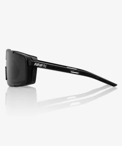 100% Europe EASTCRAFT Matte Black Smoke Lens Sunglasses