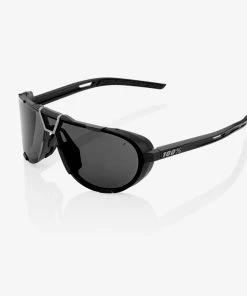 100% Europe WESTCRAFT Matte Black Smoke Lens