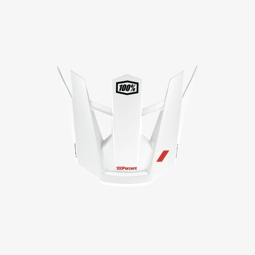 100% AIRCRAFT 2 Helmet Red/White Full Face 7 100% AIRCRAFT 2 Helmet Red/White Full Face