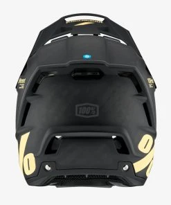 100% AIRCRAFT 2 Helmet Black/Light Yellow