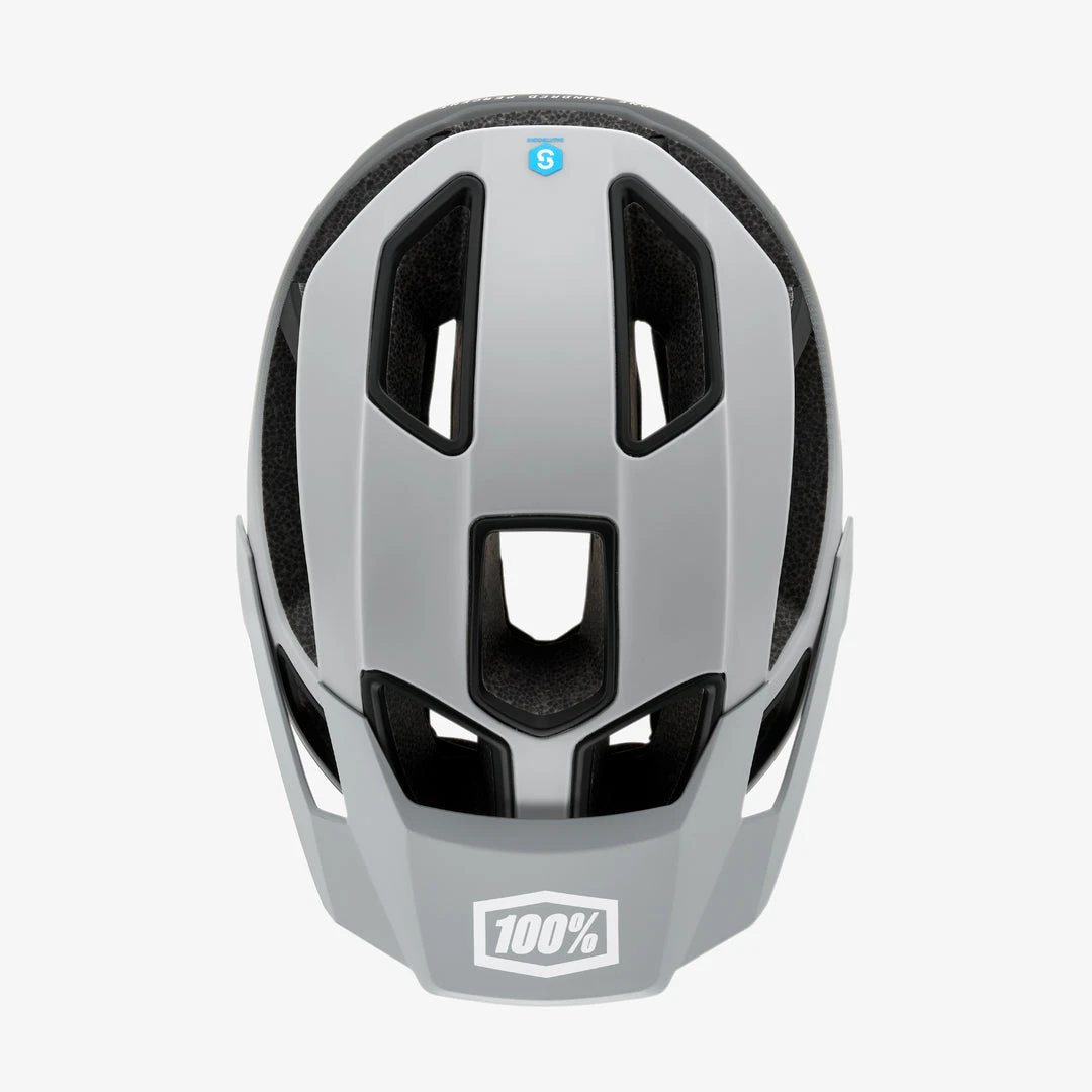 100% ALTEC Helmet W Fidlock CPSC/CE Grey Fade 4 100% ALTEC Helmet W Fidlock CPSC/CE Grey Fade