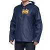 100% BB33 MALA Hooded Snap Jacket Navy Brad Binder Collection