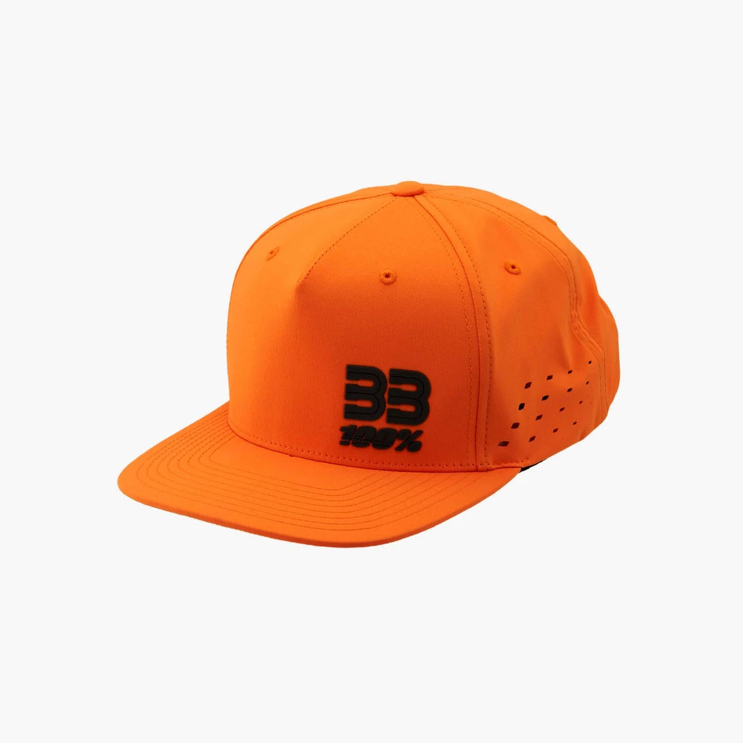 100% Europe Brad Binder Collection BB33 DRIVE Snapback Hat Orange 3 100% Europe Brad Binder Collection BB33 DRIVE Snapback Hat Orange