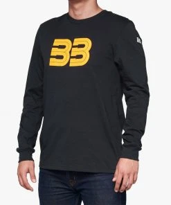 100% BB33 Long Sleeve T-Shirt Black