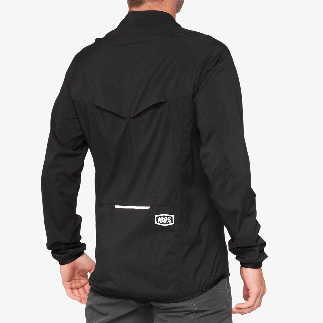 100% CORRIDOR Stretch Windbreaker Black 5 100% CORRIDOR Stretch Windbreaker Black