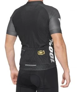 100% EXCEEDA Jersey Black/Charcoal