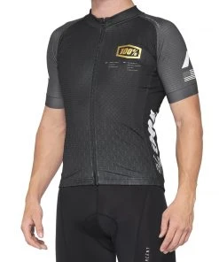 100% EXCEEDA Jersey Black/Charcoal