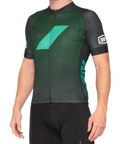 100% EXCEEDA Jersey Teal/Black