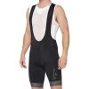 100% EXCEEDA Bib Shorts Black/Charcoal