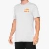 100% TRONA Tech Tee Chalk